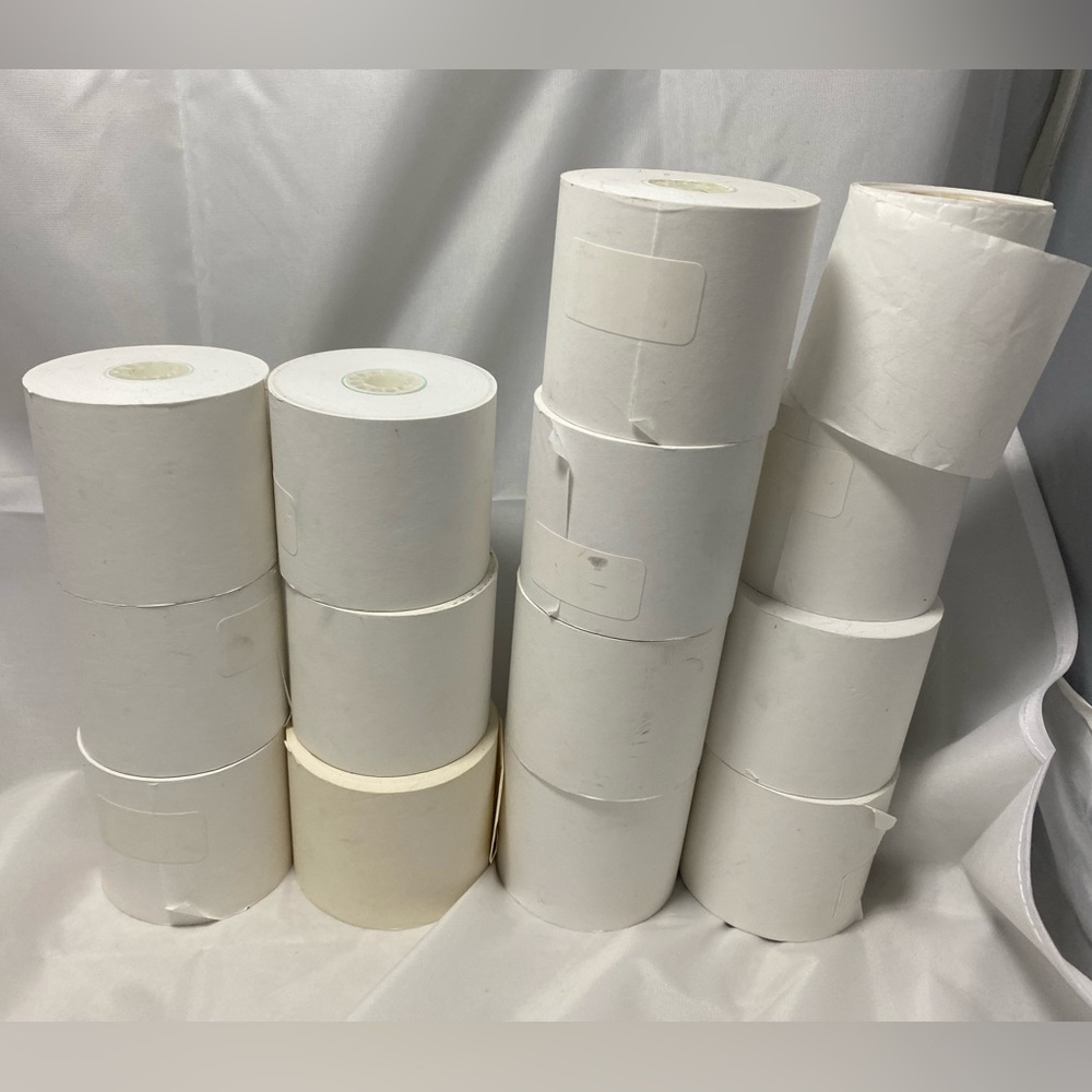 Bulk Lot of Cash Register Rolls 2 1/4" Receipt Paper